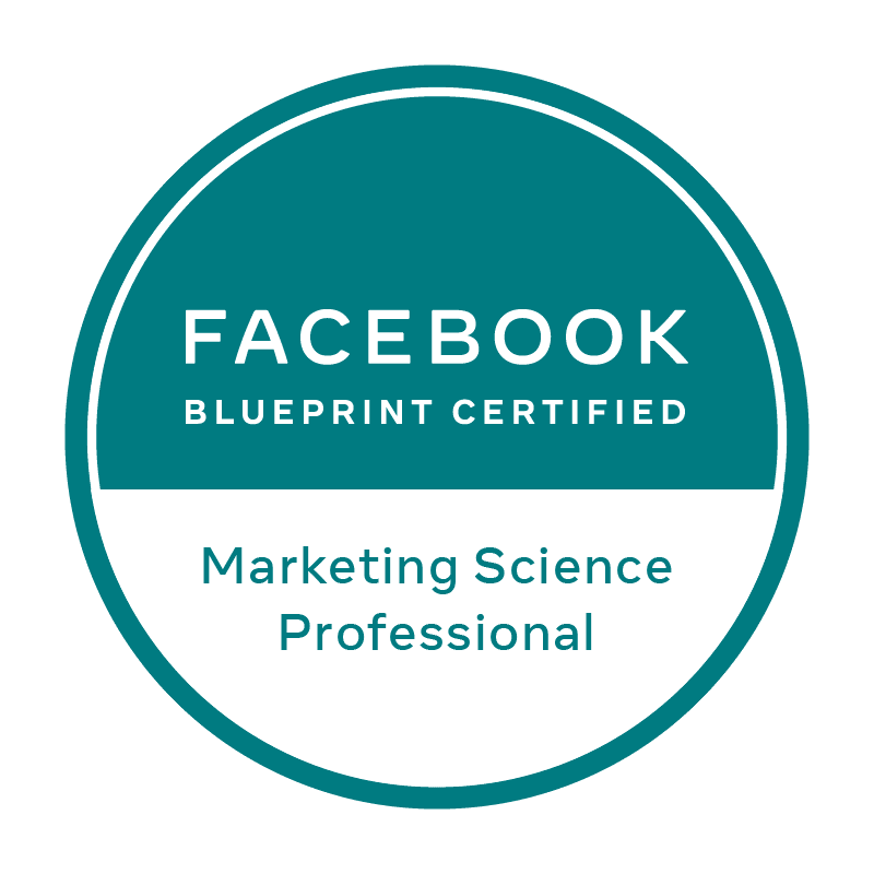 Facebook Blue Print Certified Badge