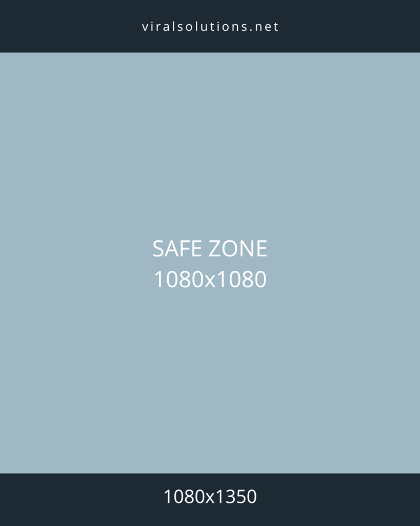 1080x1350 safe zones for social media graphics
