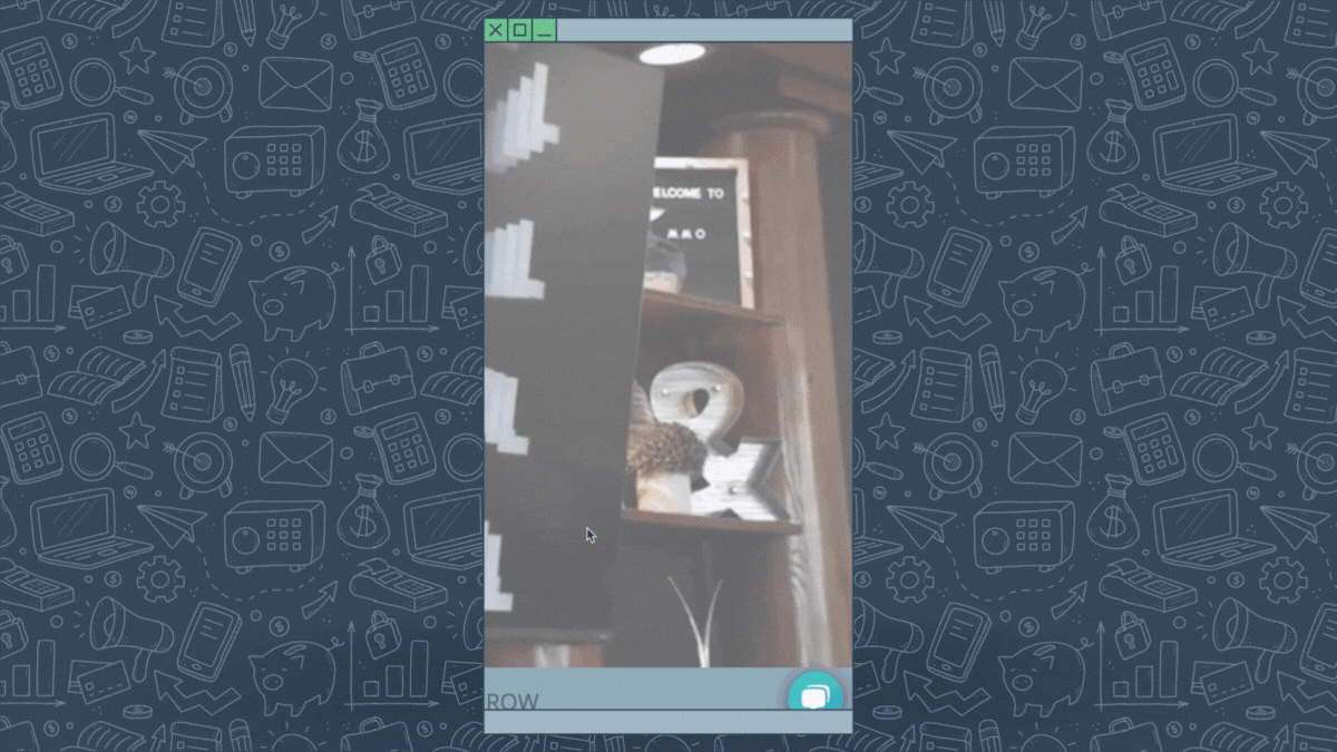A moving Gif of Viral Solution’s chatbot from our home page.