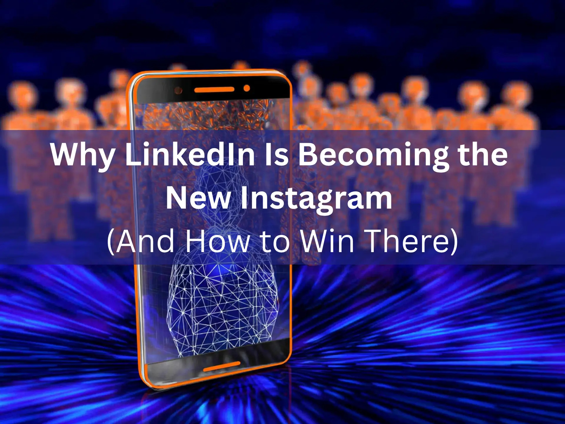 Linkedin is becoming the new instagram